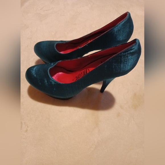 Promise turquoise high heels - Picture 1 of 10